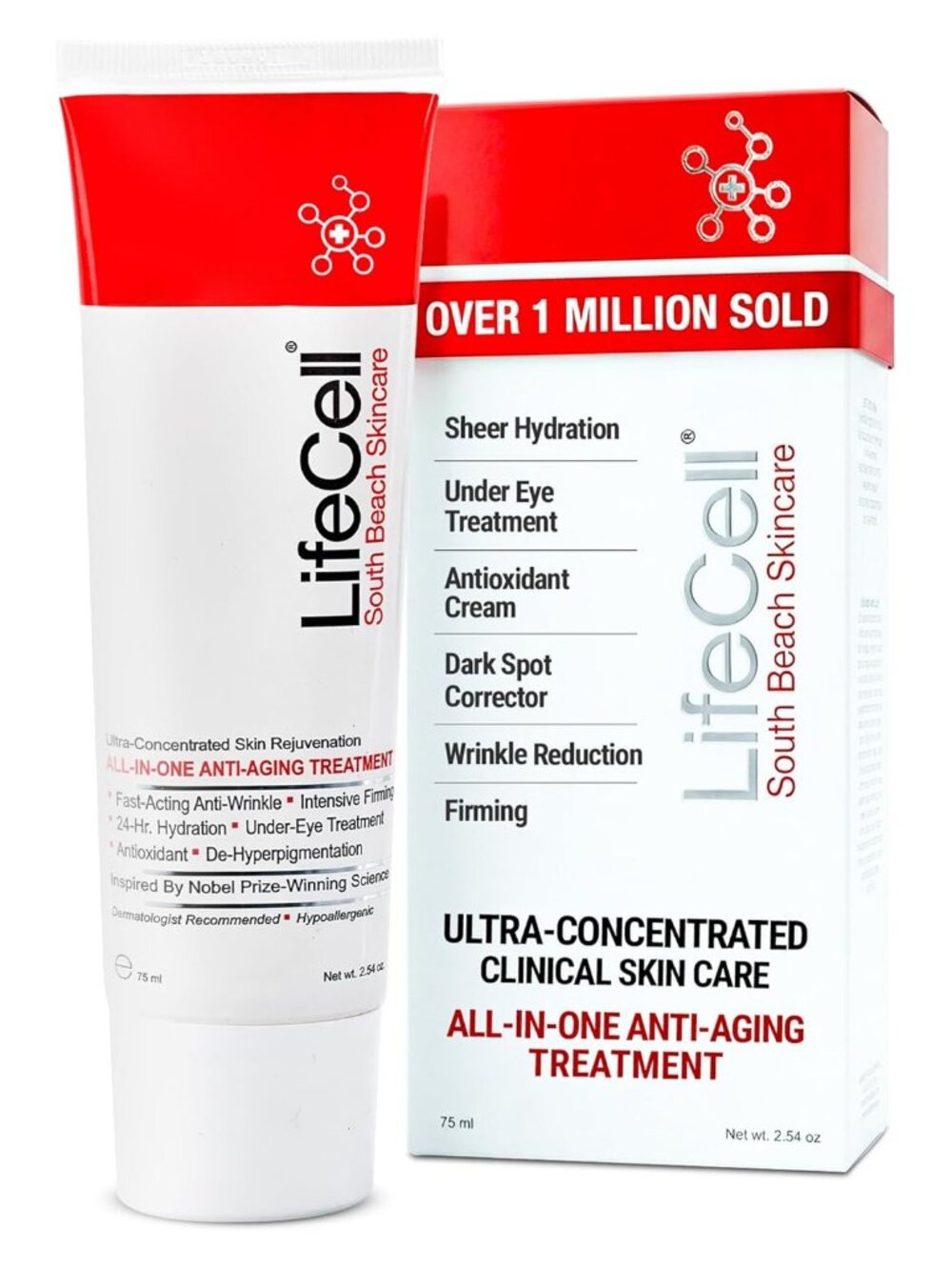 LifeCell All In One Anti-Aging Cream – Reduces Wrinkles, Fine Lines, Dark Circle